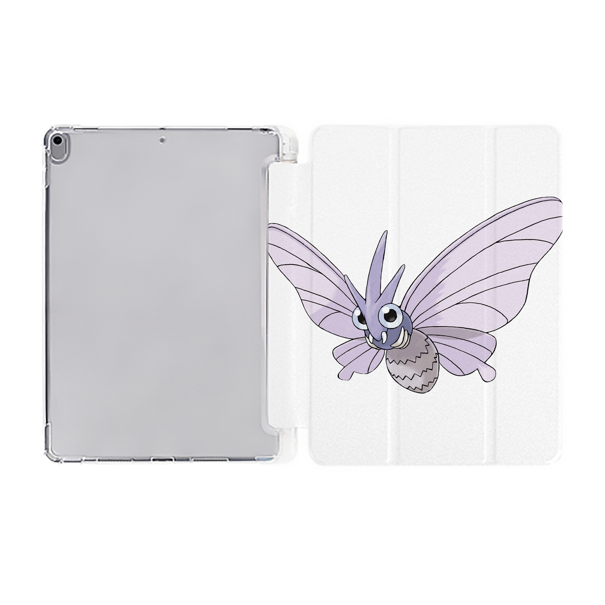 （画像用） ポケットモンスター Pokémon IPad ケース ペン収納付き 三つ折りスタンド PUレザー×シリコン 対応機種9.5/10.5/10.9インチ